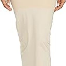 Women's Plain/Solid Shaping Full Slip (SW0048P24XL_Beige_X-Large)-33