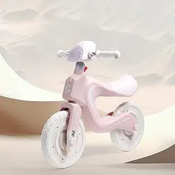 Balance Bike for Safe, Durable, and Perfect for Learning Balance, No Pedal First Bicycle with Adjustable Seat and Handlebars, Ideal Training Bike for Boys and Girls 3–8 Years (KB-138, Pink)-image-5