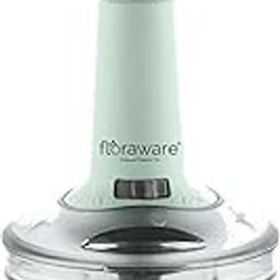 Floraware Round Food Chopper Steel Large Manual Hand-Press Vegetable Chopper Mixer Cutter to Cut Onion, Salad, Tomato, Potato (Pista, 900ML)-30