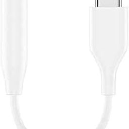 ONCRO®White Type C to 3.5 mm Audio Jack Connector Compatible with Samsung, Headphones Jack Converter Adapter for Galaxy Plus, Galaxy Fold3 5G M40, S20, A80 flip 3, fold, S10 Lite, Galaxy Flip3 5g-24