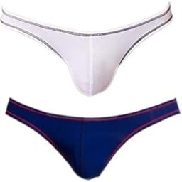 Mens and Boys Thong Strechable Cotton Underwear Unique Flexible Pack of 2-image-38