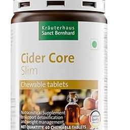 Sanct Bernhard Cider Core | Chewable Tablets | Apple Cider Vinegar with Acerola Vitamin C | Supports Digestion, Metabolism, Blood Sugar & Immunity | Natural Detox | 60 Tablets-11