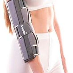 ARM IMMOBILIZER Brace for Sleeping Elbow Immobilizer Arm Splint Support for Pain Relief Arthritis Elbow Sleeve Tennis Brace for Men Women - UNIVERSAL SIZE-image-6