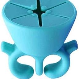 Oblivion Nail Polish Lipstic Stand For Women Differs In Light Weight | Fingernail painting tool/Silicone anti spill bottle stand,/ Wearable nail polish holder (Multicolor)-image-16