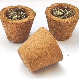 SOFT LIVING 100% Pure Cow Dung Dhoop 15 Cups | Natural Sambrani Home Cup for PoojaHawan Samagri | 100% Organic Fragrance | Dhooni for Pooja (15 Cups per Pack)-image-86