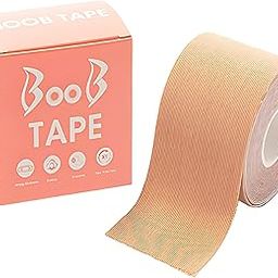 Boob Tape for Women - Strong Breast Lift Tape | Waterproof, Sweatproof & Skin-Friendly Body Tape for All Bust Sizes | Nude Color | 5-meter long-image-30