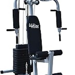 Life Line Fitness Multi Home Gym Multiple Muscle Workout Exercise Machine Chest Biceps Shoulder Back Triceps Legs For Men At Home,72Kg Weight Stack,Made In India(Hg-002(Without Installation))-7