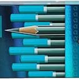 Apsara Absolute Pencil, Hexagonal Body for Strong Grip, Extra Strong & Easy Sharpening, Good Handwriting, Free Sharpener & Eraser, Breakage Resistant (Pack of 20)-1