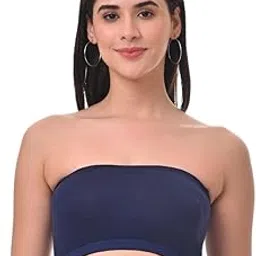 Adira | Strapless Tube Bra for Women | Bandeau Bra for Women | Strapless Bra | Silicone Anti-Slip Band | Triple Layer Front Panel | Conceals Visibility of Nipples | Pack of 1-picture-17