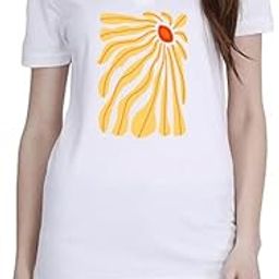 Random Design White Women Polo T-Shirt-image-13