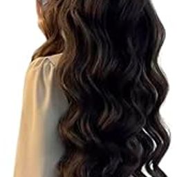 Fashion Trend Clip In and Show Off Gorgeous 24-Inch Brown Curly Hair – Realistic Synthetic Extensions with Luxurious Texture, Volume, and Natural Movement-image-19
