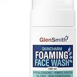 SkinCharm Foaming Face Wash – 100ml | Anti-Acne, Oil-Free Cleanser for Acne-Prone Skin | Gentle, Hypoallergenic Daily Face Wash with Aloe Vera for Men & Women-image-36