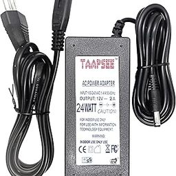 12V 2A Power Supply Adapter Wall Mounted AC to DC 12 Volt 24W 2000mA 1.8A 1.5A 1.2A 1A Power Converter Transformer with 5.5x2.5/2.1mm Tip CCTV, TV, LED Strip, Routers, Broadband, Set top Box-17