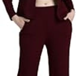 Women's Lycra Solid Three Piece Outfits Blazer Co-Ord Set Women Outdoor Wear Maxi Dress Crop top Party Dress Stylish Latest Dresses-picture-21