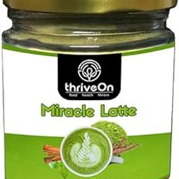 ThriveOn Miracle Moringa Latte (100gm) - Plant Based | Caffeine Free | Helps with Inflammation | High in Nutrients | Supports Healthy Stress Response, Powder-29
