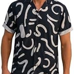 Co-Ord Set for Men | Night Suit | T-Shirt and Shorts Set | Stylish Summer and Travel Wear | Men's Matching Two-Piece for Vacation | Beach Outfit | Mens Cord Set-21-image-40