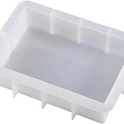 SS Art Land 9 Inch by 6 Inch 9" x 6" Rectangle 50 MM Deep Multipurpose Casting Silicone Mould DIY Epoxy Resin Flower Preservation Frame Art and Craft Mould - 1 PC-picture-31