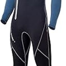 LOOM TREE® 3Mm Neoprene Wetsuit Long Sleeve One Piece Diving Suit for Scuba Diving XXL-image-31