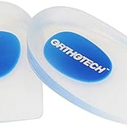 Orthotech 1 Pair Silicon Heel Pads for Heel Pain Relief, Shoes Insole Extra Comfort, Heel Cushion for Shock Absorption, Plantar Fasciitis Support, Bone Spur & Achilles Relief Cups for Men and Women-image-38