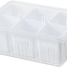 BNF Fruit and Vegetable Storage Containers 6 Compartments for Pantry Countertops | Home & Garden | Kitchen, Dining & Bar | Kitchen Storage & Organization | Food Storage Containers-16