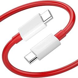 ShopMagics Type-C to Type-C USB Cable for Google Pixel 7 5G Charging Cable Original Like 65W Fast PD Charger Cable | Dash Warp Dart Flash Super Vooc Data Cable (6.5A, 1M, TCCR4, Red)-image-83