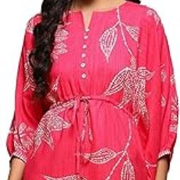 biba Women Liva Straight Printed Top-picture-27