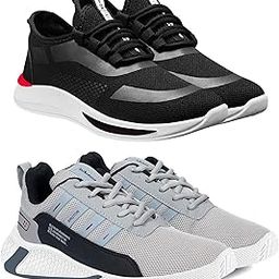 Men Casual Shoes, Walking Shoes, Training Shoes, Sneaker Shoes for Men (Pack of 2)-image-39