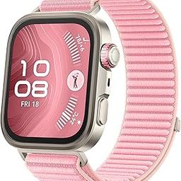 YYXIXI No Gap Nylon Straps Compatible with Huawei Watch Fit 4 Pro Strap, Braided Wristbands Compatible with Huawei Watch Fit 3/4 Band(Watch not Included)-image-13
