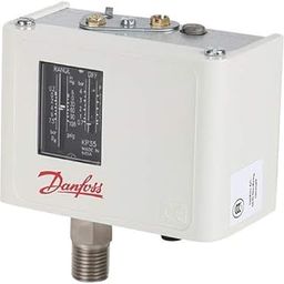 Danfoss (Genuine) KP-35 Pressure Switch - 060-113391, R:-0.2 to 7.5 BAR, D:0.7 to 4 BAR, IP 30 for Water Pump-29