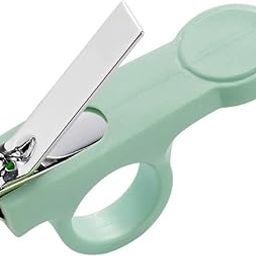 ORIANSCENT Baby Nail Clipper with Safety Ring Handle, Safe & Gentle Baby Nail Clipper for Newborns & Infants (Light Green)-image-89