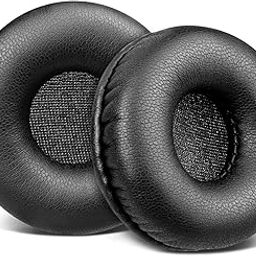 SOULWIT 50mm Ear Pads Cushions Replacement for Plantronics Blackwire C210/C220/C610/C620, Earpads for Poly EncorePro 310(EP310)/EncorePro 320(EP320)/SAVI W410/SAVI W420/SAVI W710/SAVI W720 - Black-image-18