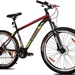 Leader Saffire 27.5T 21-Speed Alloy MTB Cycle | Free Pan India Installation| Dual Disc Brake and Front Suspension Ideal for 12+ Years-19