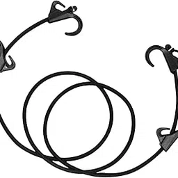 loom tree LOOM TREE® 63Inch Bungee Cord with 4 Hooks Tensioning Belt Elastic Cords for Car Trunks-picture-45