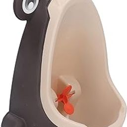 GODSA MART Children's Urinal for Boy Standing Potty Training, Portable Wall Pee Trainer Urinal for Baby Boys Kids Toddler (Coffee)-image-78