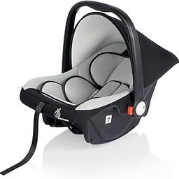 R for Rabbits Picaboo Baby Carry Cot, 4 in 1 Multi-Purpose, 0-15 Months, 13 Kg Capacity, Grey Black-13