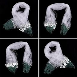 CALANDIS™ 2 Pcs Fishing Gill Net with Floating 20M Sticky Polyethylene Green White Net | Nets | Fishing Equipment | Fishing-image-21