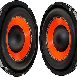 POWERLINK 10" Subwoofer Imported Orange SPL Foam � 400W Power/4-Ohm/1.5-Inch Copper Coil/120mm Single Magnet Ideal for Upgrading Car Bass Tubes, Home Subwoofer Systems, and DIY Projects(Pack of 2)-image-39