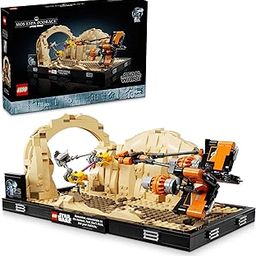 LEGO Star Wars Mos ESPA Podrace Diorama Set 75380 Building Blocks for 18+ Gift-image-59