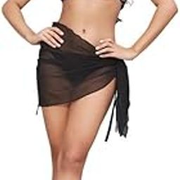 Metallic Bikini Set with Sarong | Halter Shiny Bikini Set for Women Beach Wear | 3 Piece Beach Dress for Women | Swimsuit Set for Women-picture-15