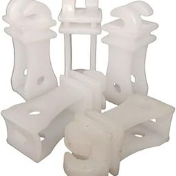 Heavy Plastic Insulator Used for Solar Zatka Machine Fencing with Clutch Wire Also Used for Fencing in Farm (Pack of 200)-image-2
