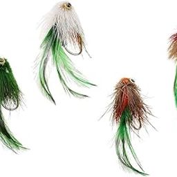 CALANDIS™ 4pcs Popper Flies Fly Hook Trout Bass Bug Popper Fishing Flies Simulation Flies Fresh/Saltwater Artificial Lure-image-7