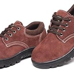 LOOM TREE® Men Anti-slip Puncture Proof Steel Toe Safety Work Shoes Boots Hiking EU 45 | 1 Pair Safety Shoes-38