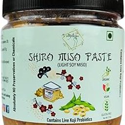 Alla's Posh Flavors Japanese Shiro Miso Paste | Light Miso | Contains Live Koji Probiotics | 100% Natural, Without Preservatives | Made by Japanese Professionals in India-image-4