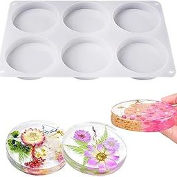 Resin Art Mould, Resin Art Kit with Moulds, Art Kit with Mold for DIY Casting Materials, Suitable for Beginners and Artists(12.9 * 8.66 * 1.18)-4
