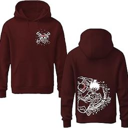 Crazy Guy Cotton Blend Anime Hoodie for Men | One Piece Hoodies | Mens Hoodies Anime Collection | Monkey D Luffy Hoodies Collection-image-86