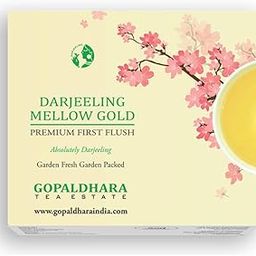 Gopaldhara Darjeeling Premium First Flush Spring Mellow Gold Tea 200 gram Paper Box - Special FTGFOP1 Darjeeling Tea Highest Elevation (7000Ft)-image-17