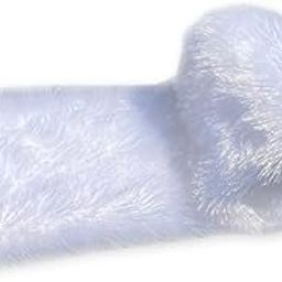 Frilt 1/2 Meter Super Soft Fur Fabric for Photoshoot, Soft Toys, Costume, Decoration and Dress Making (Breadth 38 Inch and Length 32 Inch) (White)-image-86