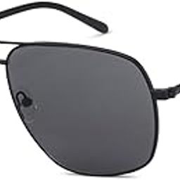 | Stylish & Premium | Polarized & 100% UV Protection Sunglasses For Men & Women | Full Rim Pilot Medium (Size-59)-image-3