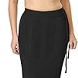 dermawear Women Blended Fabric Saree Shapewear Petticoat (SS-406)-picture-4