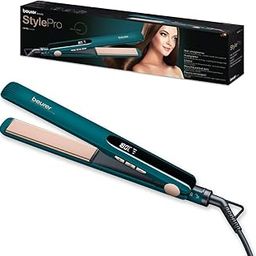 Beurer Hs 50 Ocean Premium Hair Straightener With Ceramic Keratin Coating, Led Display,Suitable For All Kind Of Hair,Green-image-33